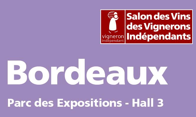 25ème Salon des Vins des Vignerons Indépendants - Bordeaux
