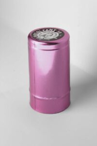 Capsule Lyscap Rose Métal Uni CRD 75 cl