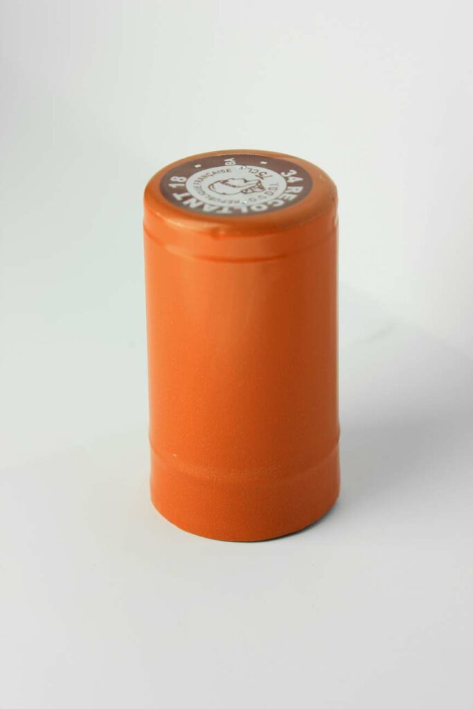 Capsule Polylux Orange foncé uni CRD 75 cl